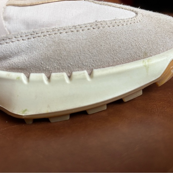 ECCO Retro 70s Comfort Sneaker Limestone Cream Beige Size 41 - Picture 11 of 11